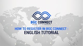 How to Register in BGC Connect - English