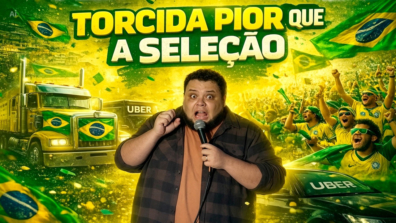 Copa do Mundo, torcida brasileira e Movimento Verde e Amarelo | Stand up do Victor Ahmar