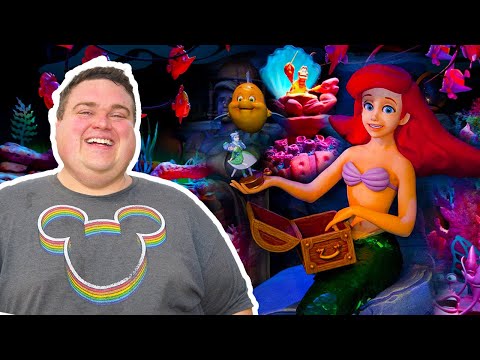 Fat Test: Under the Sea Little Mermaid Ride at Disneyland