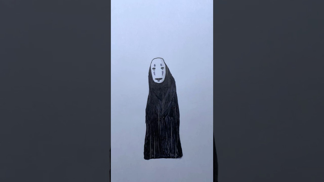 カオナシの本当の姿、、 #ホラー