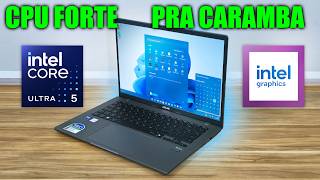 VIVOBOOK S14 COM CORE ULTRA 5 225H, ÓTIMO PRA TRABALHO, ESTUDO E UMA JOGADINHA DE LEVE