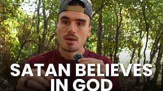 Believing in Jesus and NOT obeying Him is exactly what satan does.