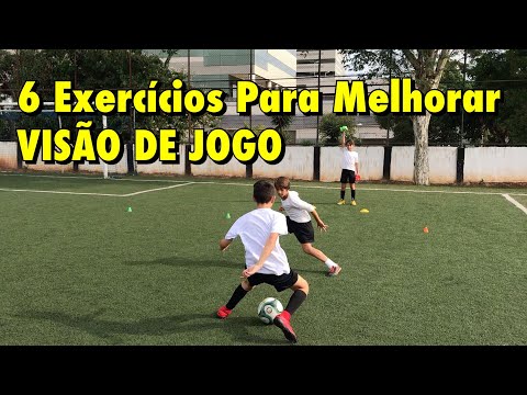 Exercícios para melhorar VISÃO DE JOGO - Treino de Futebol