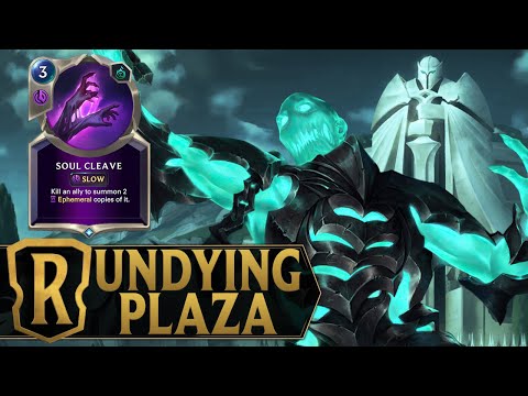 Undying Plaza + Soul Cleave is Disgusting - Kindred Deck - Legends of Runeterra Gameplay