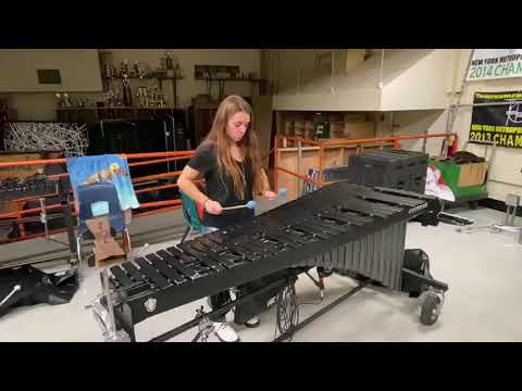 Polonaise by Bach from the book Musical Studies for the Intermediate Mallet Player by Garwood Whaley