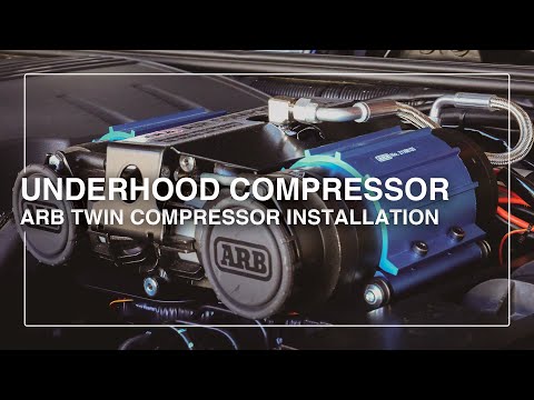 ARB Twin Compressor with M.O.R.E Under-Hood Mount Installation