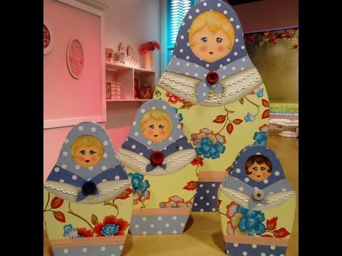 Como hacer matrioshkas en fibrofácil y láminas HD