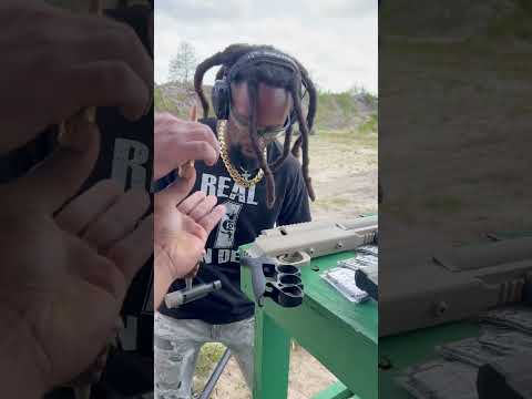 50 Bmg pistol made my hair fly!!