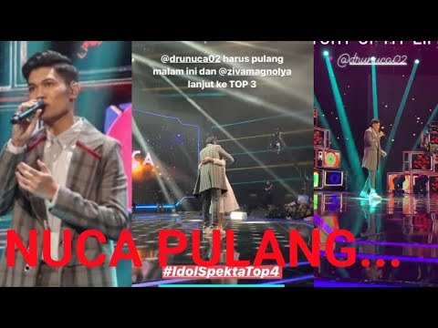 INDONESIAN IDOL TOP 4 || NUCA TERISISH...