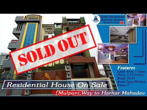 East Facing New Residential Building 𝐎𝐧 Sale at Mulpani,Way to Harhar Mahadev, Kathmandu, Nepal