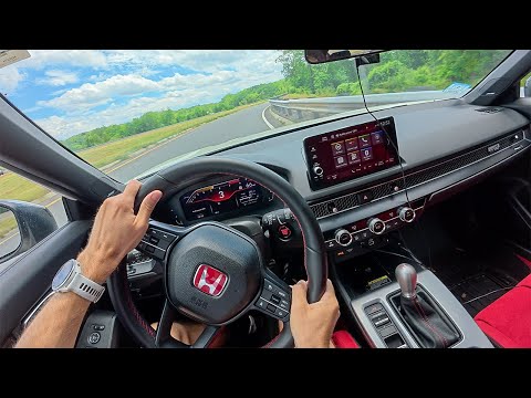 FL5 Honda Civic Type R - New Wheels and STICKY Tires (POV Binaural Audio)