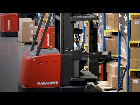 New Balance Moves Mountain of Shoes with Raymond