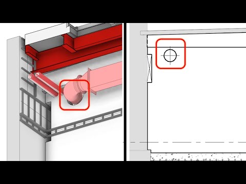 HOW TO CREATE A 3D CIRCULAR PENETRATION IN REVIT