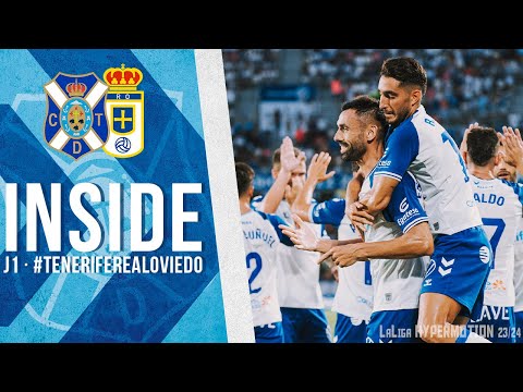 CD Tenerife | INSIDE CD Tenerife - Real Oviedo (Jornada 1, LALIGA HYPERMOTION) | CD Tenerife