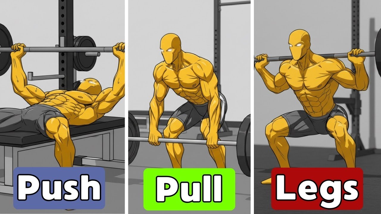 Ultimate Push Pull Legs Workout Plan to Gain Muscle Fast