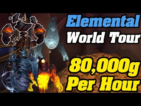 80,000g Per Hour: The Elemental World Tour - Dragonflight Goldfarm