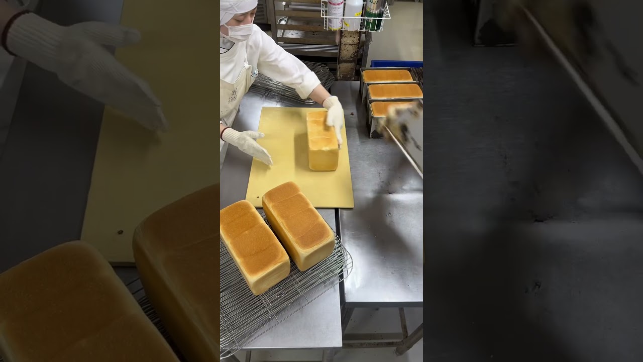 Today's shokupan🍞 #bread #milkbread #食パン