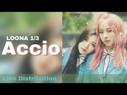 HOW WOULD LOONA 1/3 SING "Accio" By Berry Good | Line Distribution