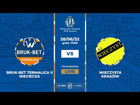 LIVE: Bruk-Bet Termalica II Nieciecza - Wieczysta Kraków