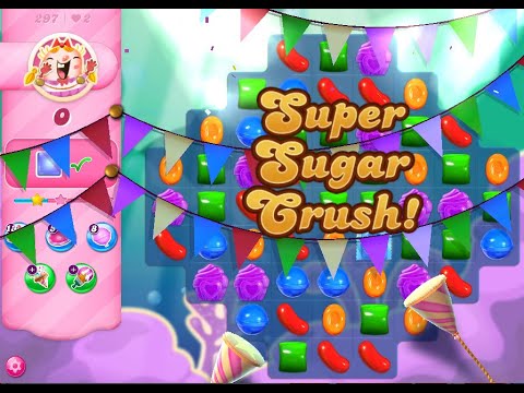 Candy Crush Saga Level 297 (NO boosters)