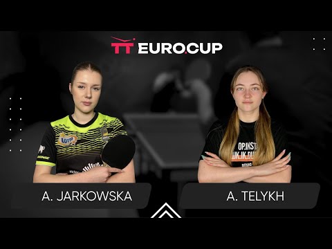 13:15 Aleksandra Jarkowska - Anastasiia Telykh 11.10.2024 TT Euro.Cup Final Women Star. TABLE 3