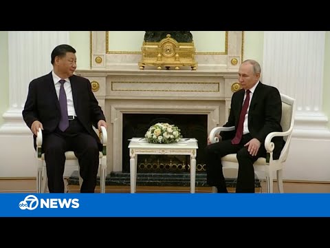 Vladimir Putin welcomes Chinese leader Xi Jinping to Moscow amid Ukraine war
