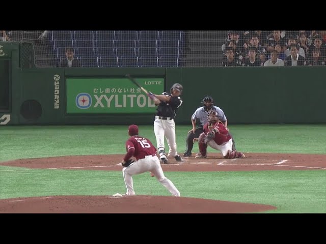 【2回裏】声援が後押し!! マリーンズ・角中の同点タイムリー!! 2019/8/22 M-E