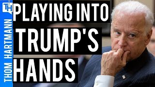 Why Calls For Biden To Step Down Play Right into Trump's Hands
