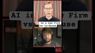 AI for in-house vs. law firms #legora #harvey #chatgpt #biglaw #inhousecounsel #AI #Claudelegal #AI