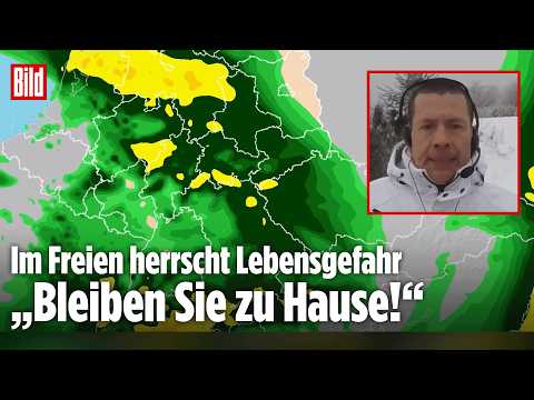 ACHTUNG BLIZZARD: Deutschland droht extremes Schneechaos und gefährliche Kältewelle