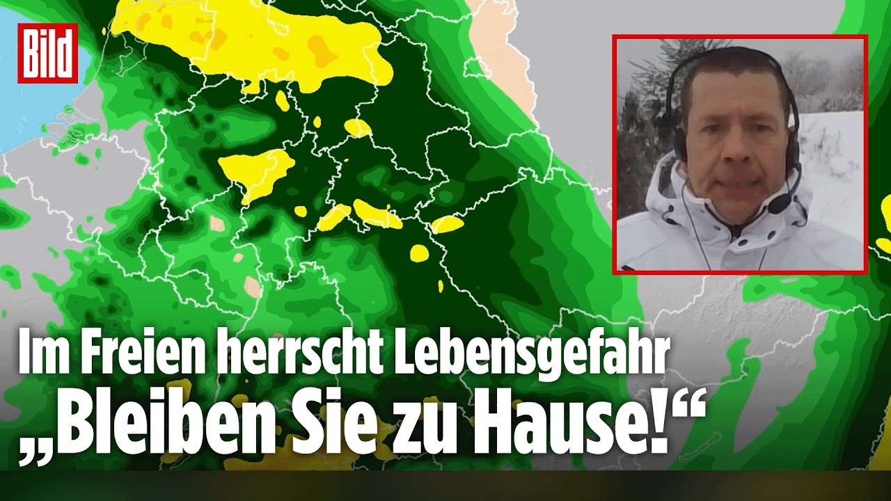 ACHTUNG BLIZZARD: Deutschland droht extremes Schneechaos und gefährliche Kältewelle