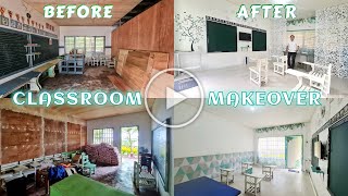 Classroom Makeover || Room Transformation || DIY Class Room Design