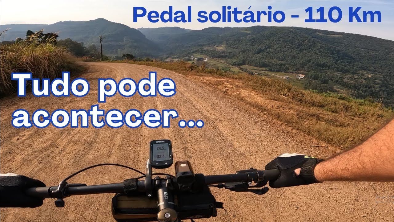 Pedalar sozinho é um desafio incrível! 110 Km de bike na Serra Gaúcha
