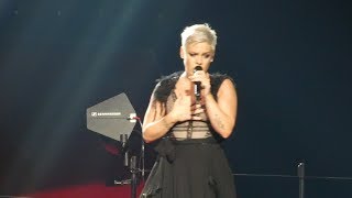 "Revenge & Funhouse & Just a Girl(No Doubt)" Pink@Capital 1 Arena Washington DC 4/17/18
