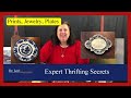 How to Tell Flow Blue Plates, Lithographic Prints, Jewelry & More Thrifting Secrets by Dr. Lori