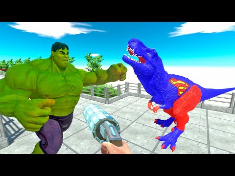 FPS AVATAR & SUPERMEN T-REX VS HULK DEATH TRAP MISSION PASSAGE - ARBS