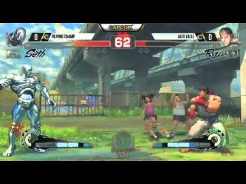 Capcom Cup 2014 USF4 Omega (Filipino Champ) Seth vs (Alex Valle) Ryu