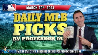 MLB DAILY PICKS | BETTING TIPS FOR THE YANKEES VS ASTROS MATCHUP TONIGHT! (March 29th) #mlbpicks