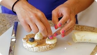 Quick RICE CAKES Snack Hack RECIPE | Autumn Fitness