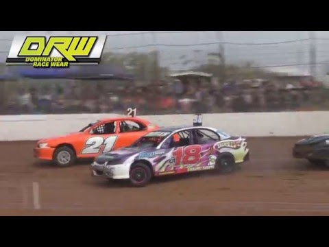 Street Stocks - Heat 1 - Australian Title - Redline Raceway - 12.03.16