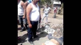Accidente mateare Accidente mateare
