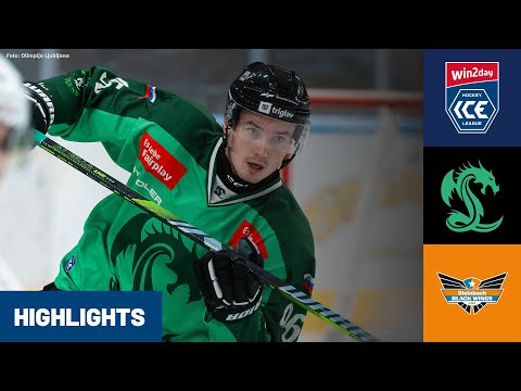 ICE: Olimpija Ljubljana vs. Steinbach Black Wings Linz | Highlights