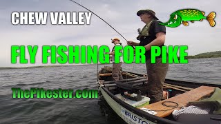 preview picture of video 'Chew Valley Fly Fishing For Pike (1)'