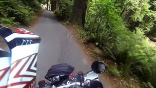 preview picture of video 'Ride thru Sequoia Park Eureka, CA'