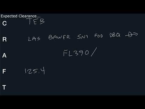 IFR Clearance Practice - Real ATC