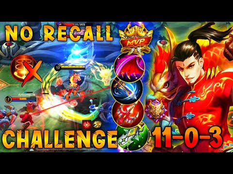 Dragon Boy No Recall Challenge! | No Death | Mythical Glory RANK Chou Gameplay iNSECTiON 🔥 | MLBB