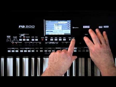 KORG® Pa300: SongPlay - Parte 04