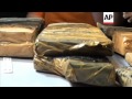 BRITISH WOMAN ARRESTED FOR ALLEGED COCAINE SMUGGLING