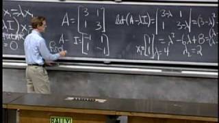 Lecture 21: Eigenvalues and Eigenvectors