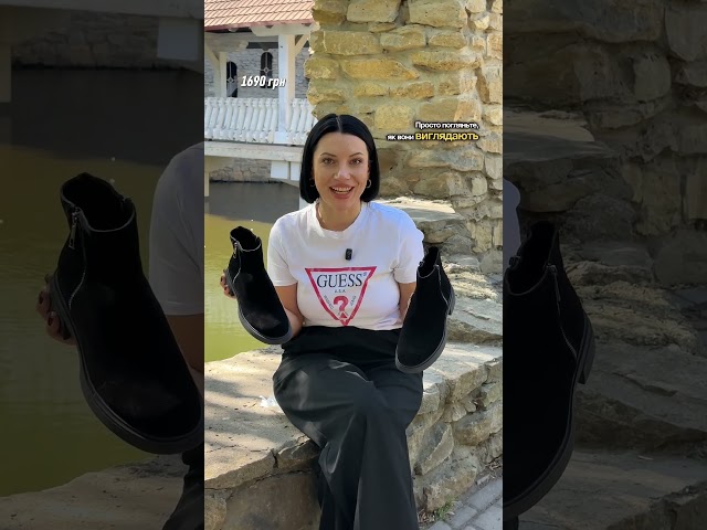 Чоботи жіночі шкіряні байка хутро 592641 Чорний Універсальні стильні черевики утеплені